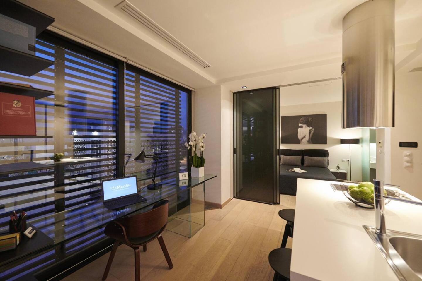 Ma Maison Nο 4, Downtown Loft , Short Walk To Acropolis, Ultra High Speed Internet 500 Mbps, Parking Upon Request, 1' From Metro Station Athene Buitenkant foto